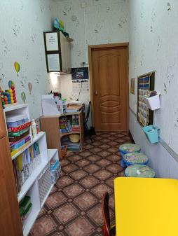 Кабинет учителя-логопеда и психолога предназначен для проведения индивидуальных и подгрупповых занятий с воспитанниками.