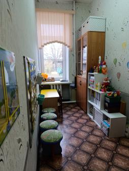 Кабинет учителя-логопеда и психолога предназначен для проведения индивидуальных и подгрупповых занятий с воспитанниками.